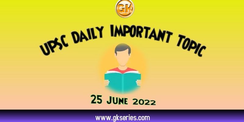 SLR: UPSC Daily Important Topic | 25 June 2022