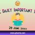 UPSC Daily Static Quiz – 29 June 2022