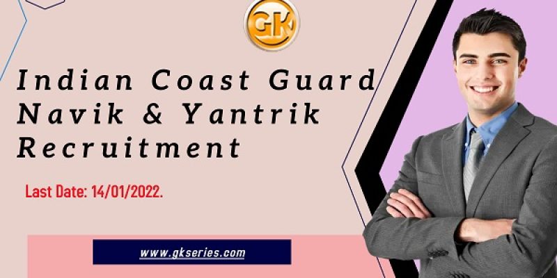 Indian Coast Guard Navik & Yantrik Recruitment 2022 – 322 Vacancy, Apply Online