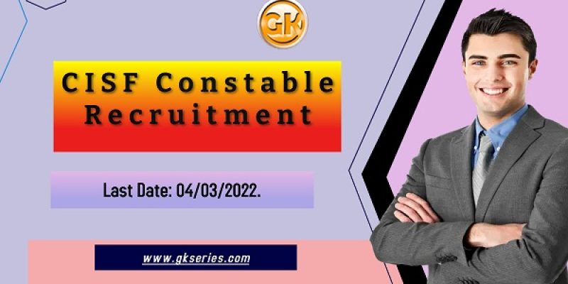 CISF Constable Recruitment 2022 – 1149 Constable (Fire) Vacancy