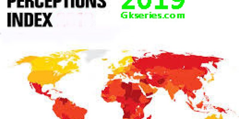 India ranked 80th in Corruption Perception Index