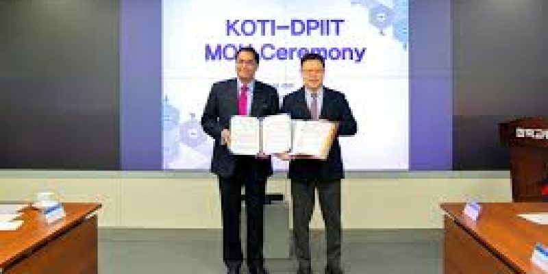 DPIIT & KOTI Ink MoU for Logistics & Infrastructure Growth