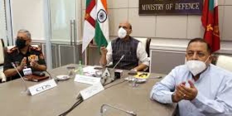 Defence Minister laid the foundation stone of the Nechiphu Tunnel