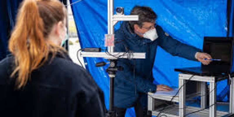 Detect body temperature from safe distance