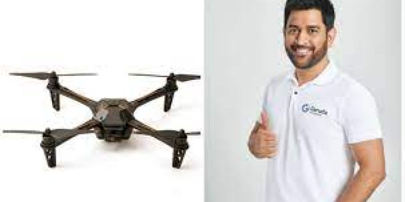 Dhoni launches made-in-India ‘Droni’ drone