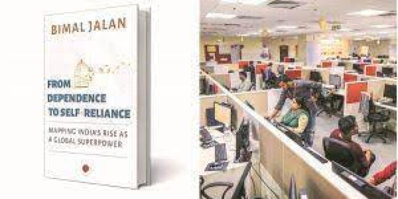 Dr Bimal Jalan authored a book titled “From dependence to Self­Reliance”