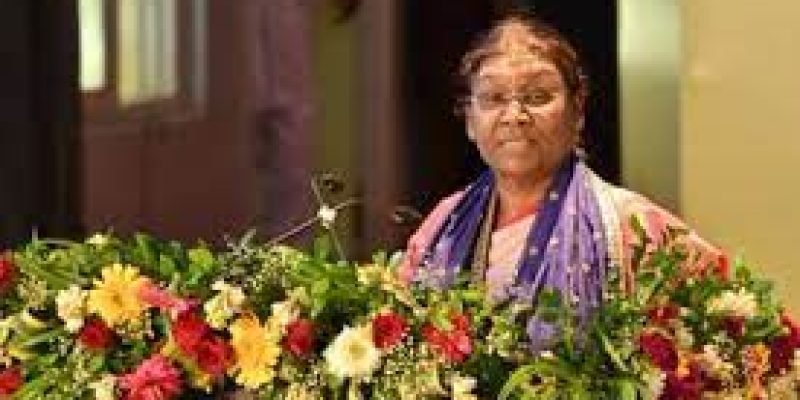 Draupadi Murmu inaugurated Folk and Tribal Arts Program and International Literary Festival in Madhya Pradesh