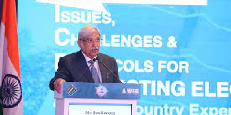 Election Commission of India organized International Webinar