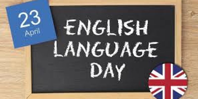 English Language Day is celebrated on 23 April