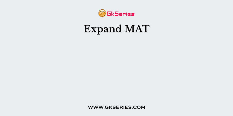 Expand MAT