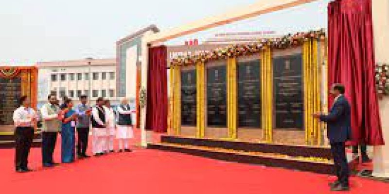 First AIIMS inaugurated in the Northeast at Changsari near Guwahati