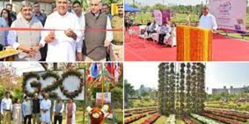 G20 flower festival begins in New Delhi