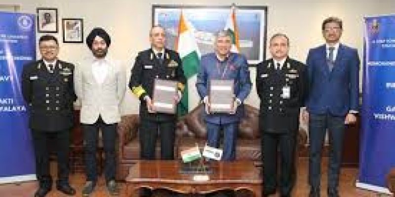 Gati Shakti Vishwavidyalaya, Navy Sign MoU for Logistics Education
