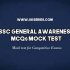 SSC General Awareness MCQs Mock Test -9