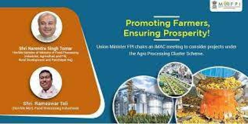 Govt approved 7 proposals of Food Processing Projects worth over Rs 234 cr