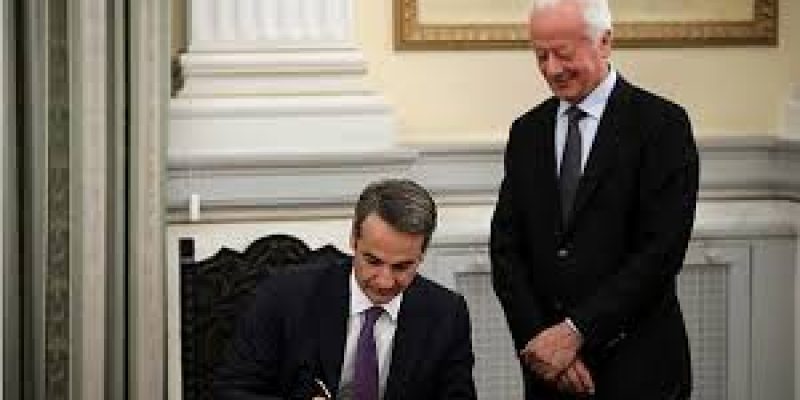 Kyriakos Mitsotakis of New Democratic Party has been sworn-in as the new Prime Minister of Greece