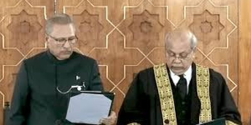 Gulzar Ahmed sworn-in as 27th Pak Chief Justice