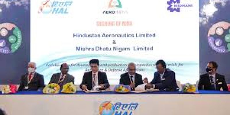 HAL signed MoU with MIDHANI to develop, manufacture composite raw materials
