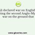 Haider Ali declared war on English, thereby starting the second Anglo-Mysore war on the ground that
