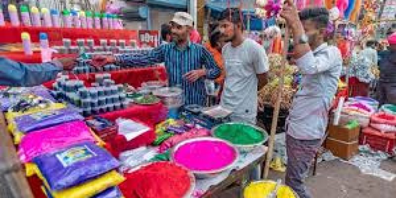 Holi Boosts Indian Economy: Traders Expect ₹60,000 Crore in Sales
