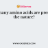 The amino acids are composed of three parts i. e. ….And…