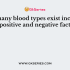 Which blood type is a universal donor?