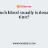 Donated blood undergoes screening for which diseases?