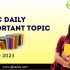 Bank Deposit Insurance Programme: UPSC Daily Important Topic | 19 June 2023