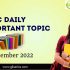 Daily Current Affairs: 29 December 2022 | Gkseries