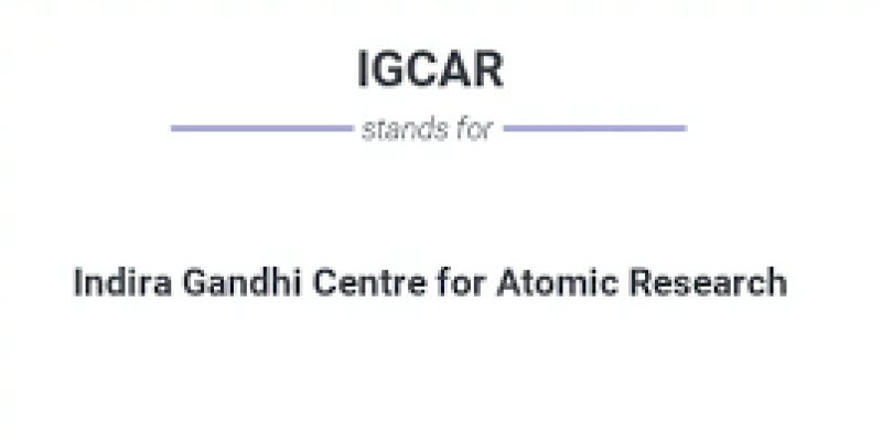 IGCAR stands for