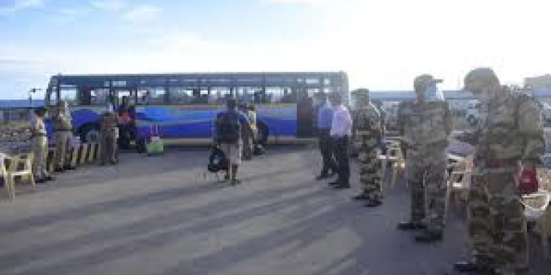 INS Airavat brings back 198 Indian Citizens from Maldives