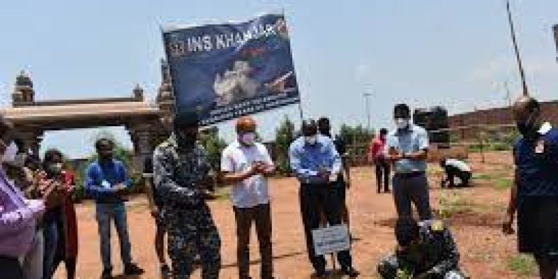 INS Khanjar Maiden Visited to Gopalpur Port