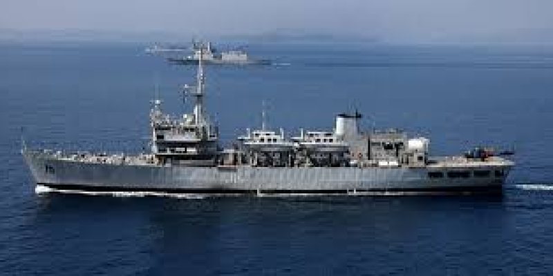 INS Sarvekshak in Mauritius