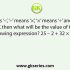 Which two signs need to be interchanged to make the following equation correct? 23 + 84 ÷ 14 × 8 − 3 = 5