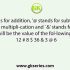 Which option gives the two signs that need to be interchanged to make the given equation correct? 6 – 20 ÷ 12 x 7 + 1 = 70