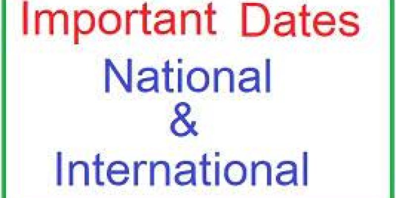Important Days observed on March 2023