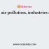 Photochemical smog is related to the pollution of