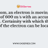 The maximum number of electrons that can have principal quantum number, n = 3, and spin quantum number, ms =, is