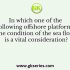 Which one of the following offshore platforms DOES NOT use buoyant columns or pontoons?