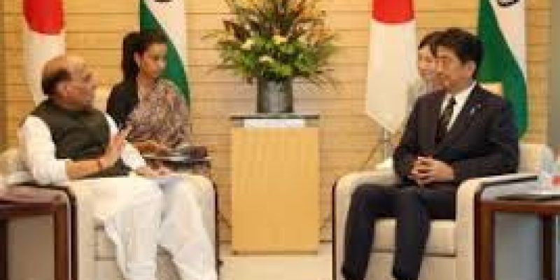 India Defence Ministerial Meeting with Japanese Defence Minister