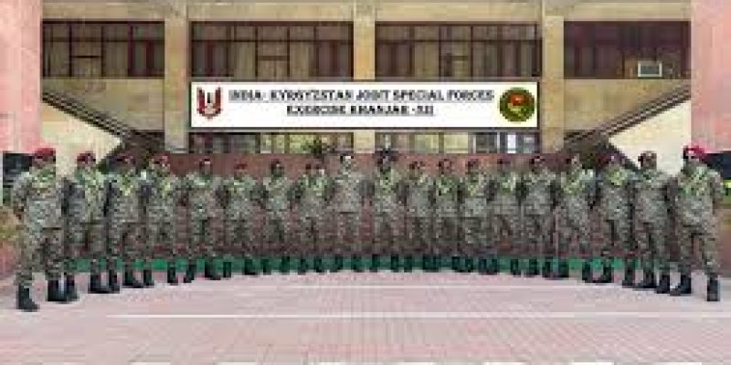 India-Kyrgyzstan Joint Special Forces Exercise KHANJAR-XII