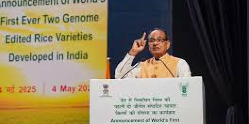 India Unveils First Genome-Edited Rice Varieties