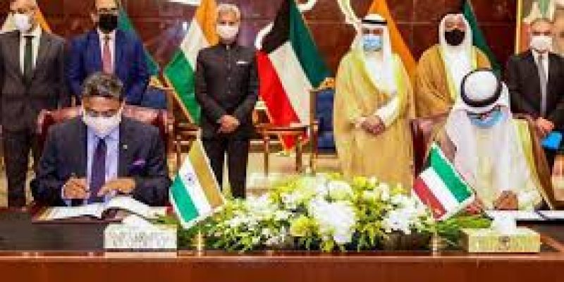 India and Kuwait signed MoU for cooperation on recruitment of Indian workers