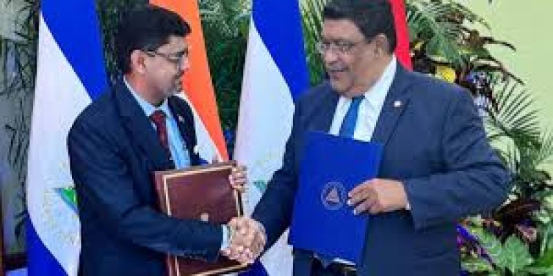 India and Nicaragua Forge Partnership for Quick Impact Projects
