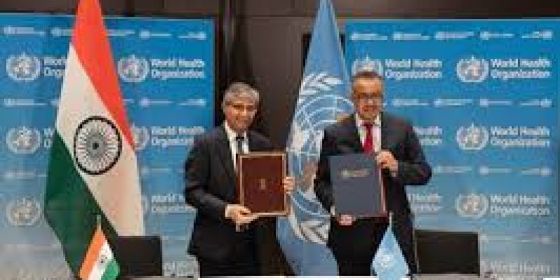 India and WHO Sign Landmark Agreement for Global Traditional Medicine Centre