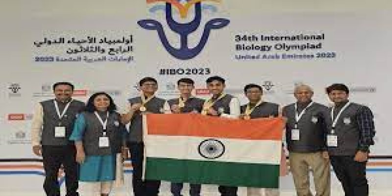 India tops the medal tally at the 34th International Biology Olympiad, UAE
