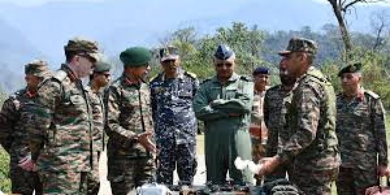 Indian Army conducted a Tri-Service exercise, ‘Prachand Prahaar’