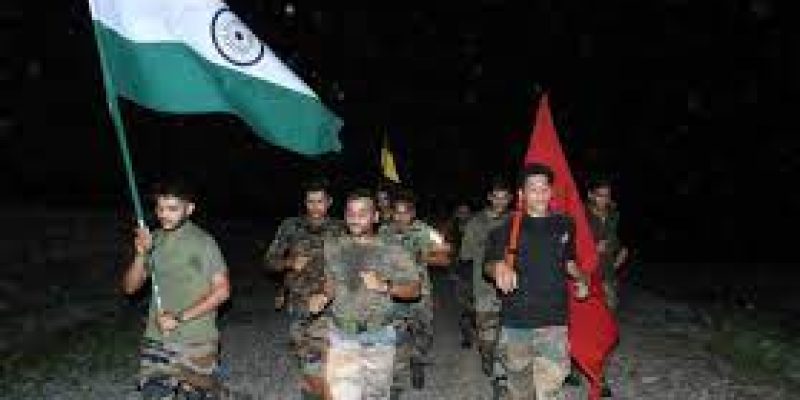 Indian Army organised 400 Km “JAZBAA-E- TIRANGA” Relay Marathon in J&K