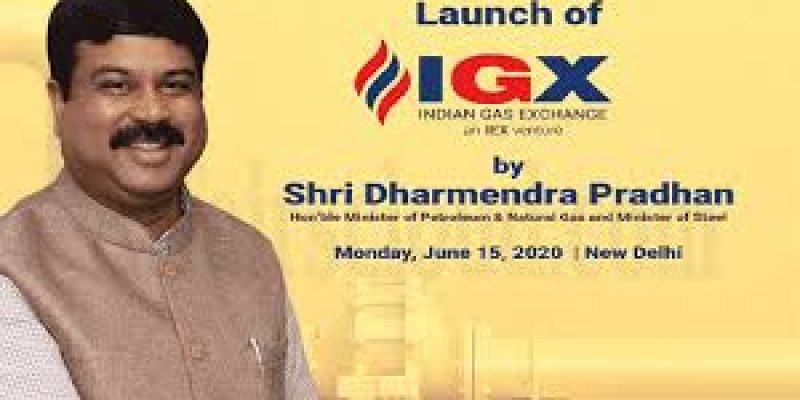 Government launched the Indian Gas Exchange (IGX)