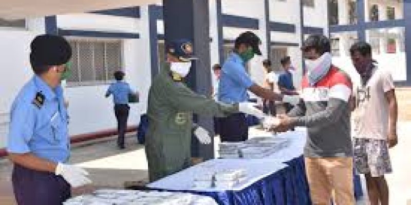 Indian Navy Supports Fight against Covid19 in Port Blair